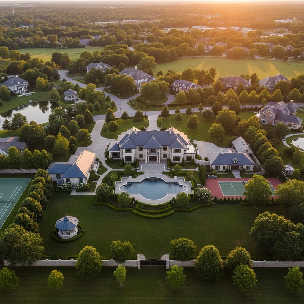 aerial drone property 74266556
