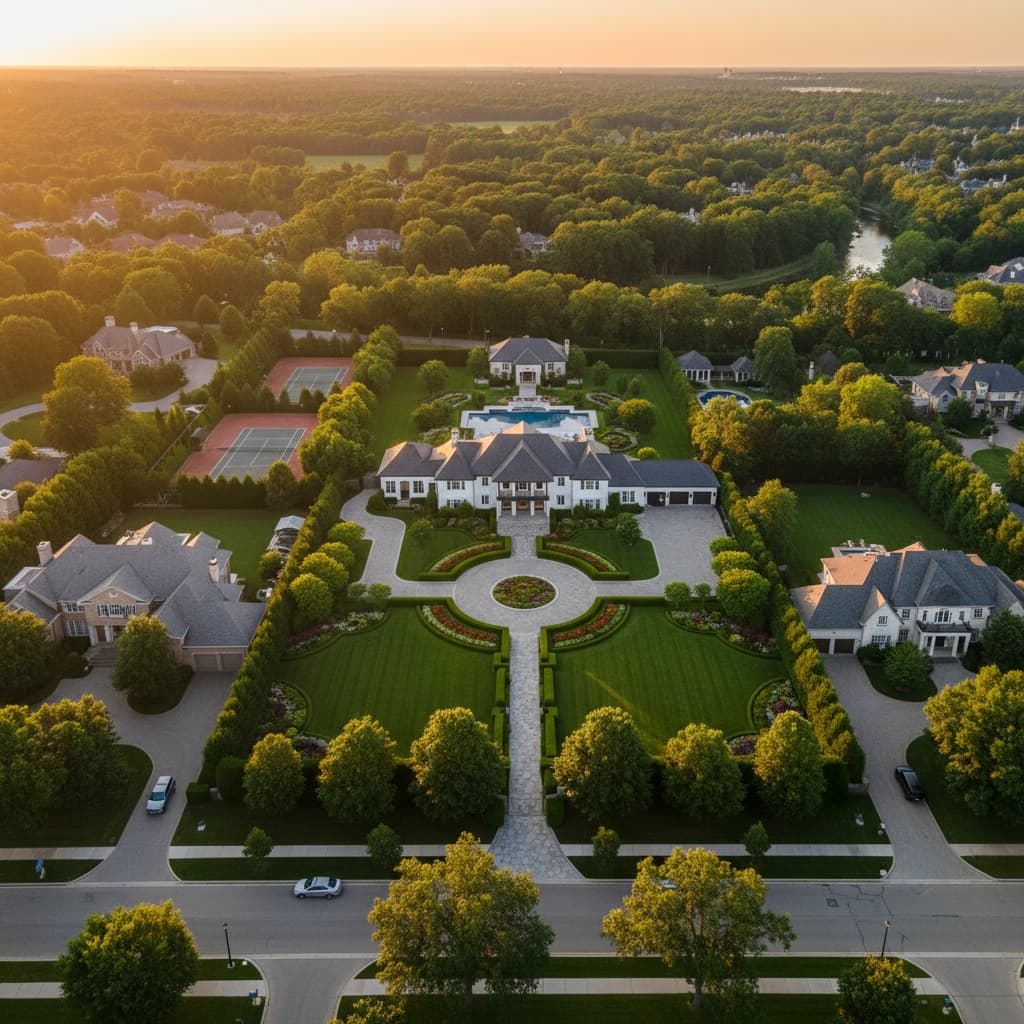 aerial drone property 97385178