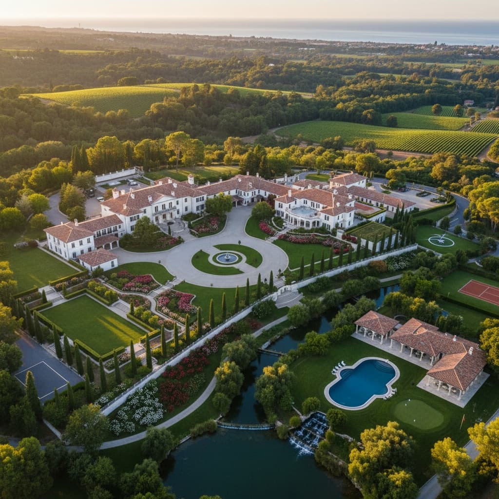 aerial property overview 25281567