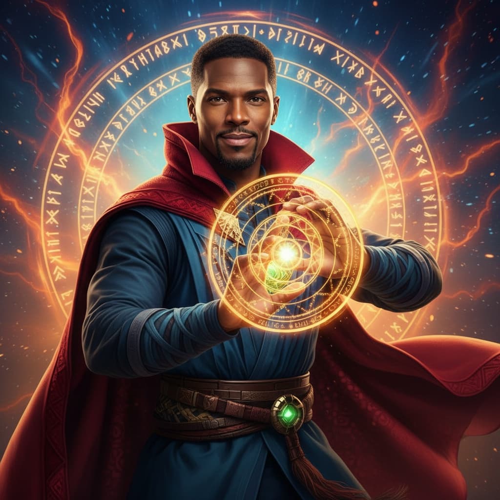 athletic black man doctor strange mystic arts 29753135