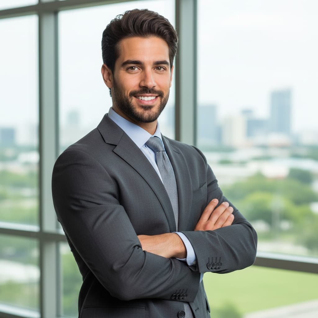 athletic middle_eastern man arms crossed confident 12898059