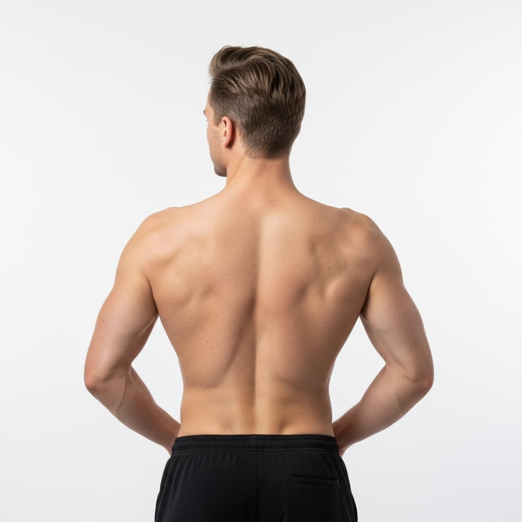athletic white man after back definition results 39956838