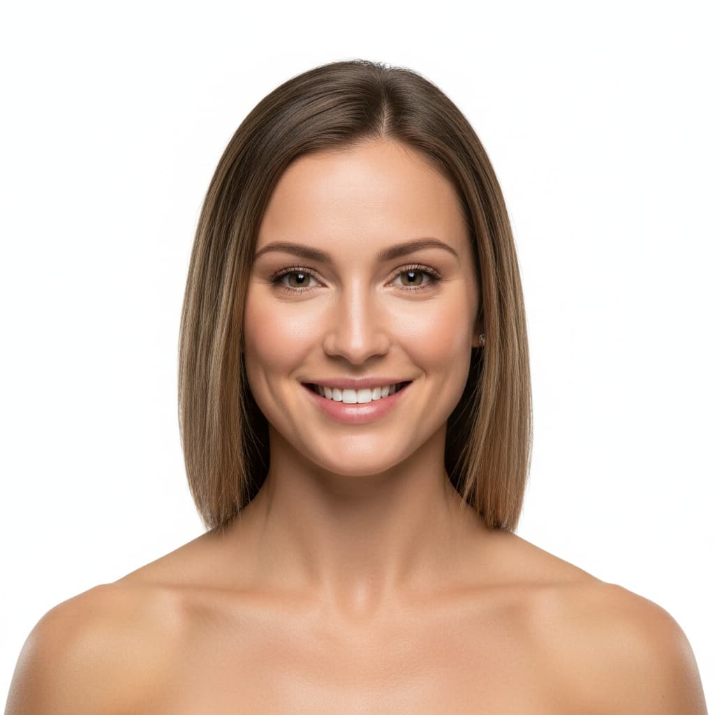 athletic white woman classic white backdrop beauty 86623477