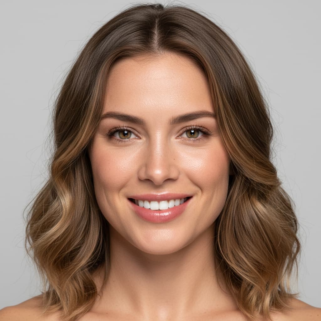 athletic white woman close up beauty shot 16143231