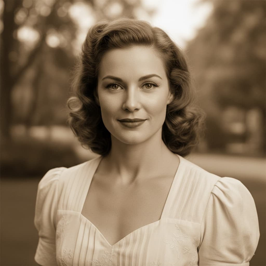 athletic white woman military sweetheart portrait 69347733