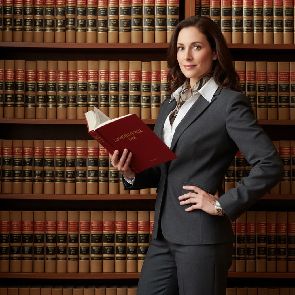 attorney standing bookshelf 39304805