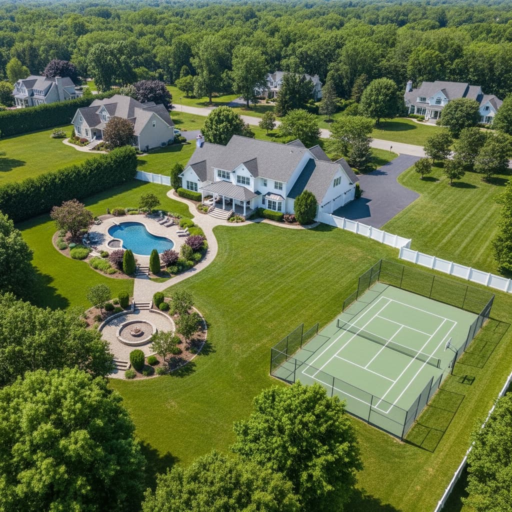 backyard aerial overview 28577256
