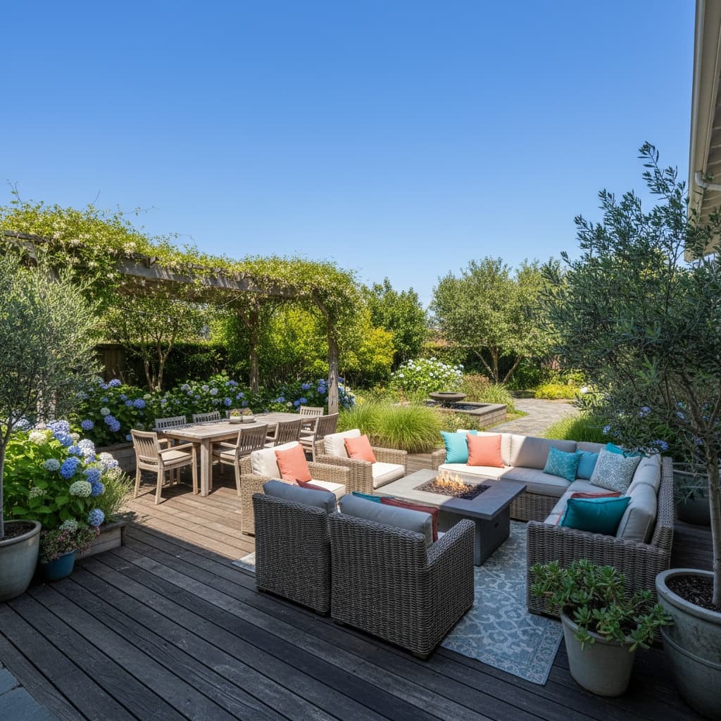 backyard outdoor living 41640019