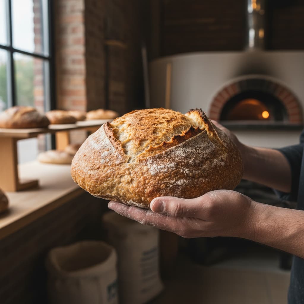 baker hands holding 74274280