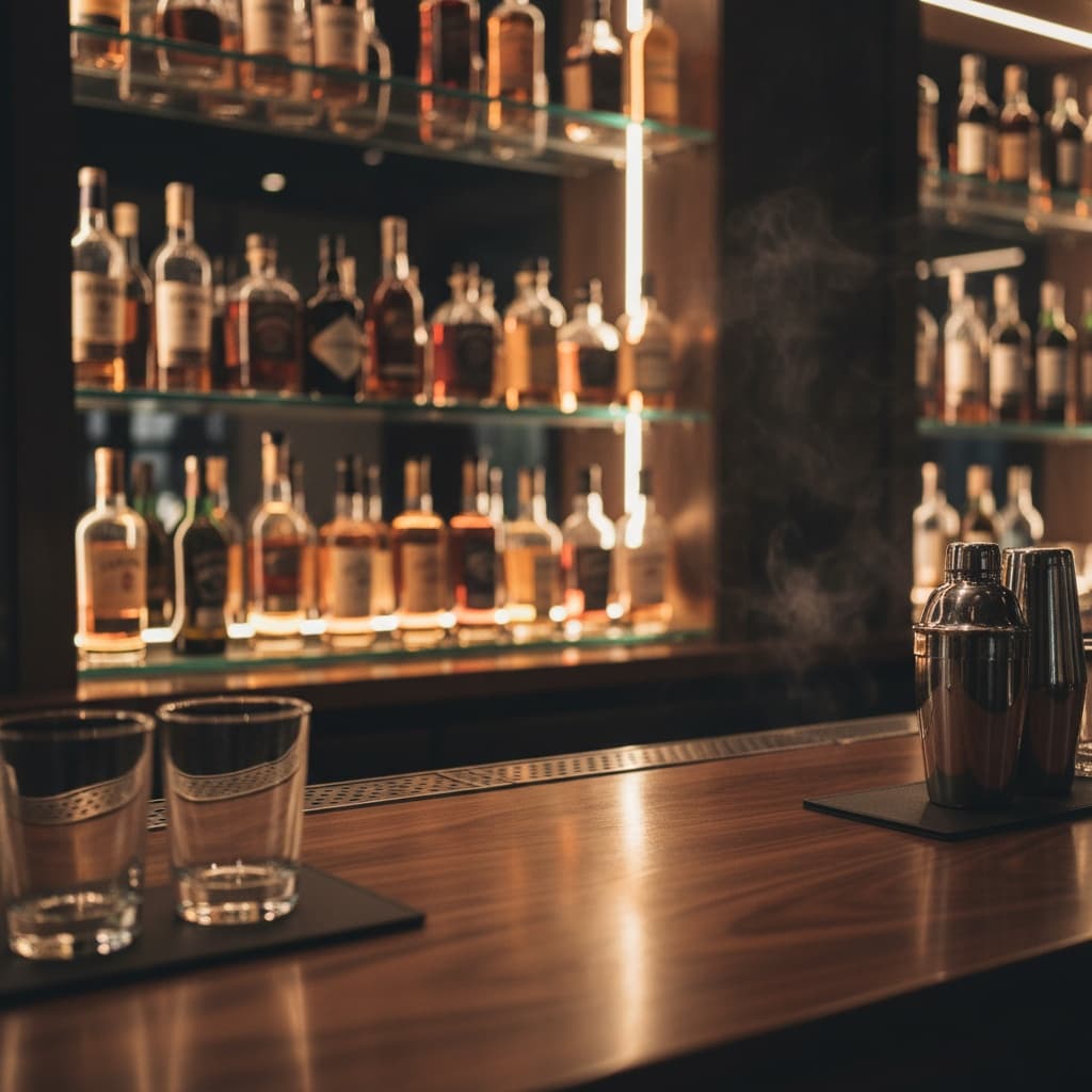 bar counter close up 89999722