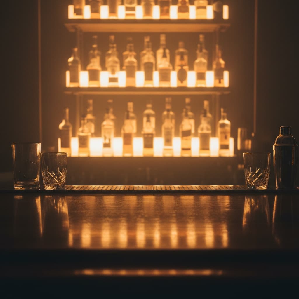 bar counter close up 96505135