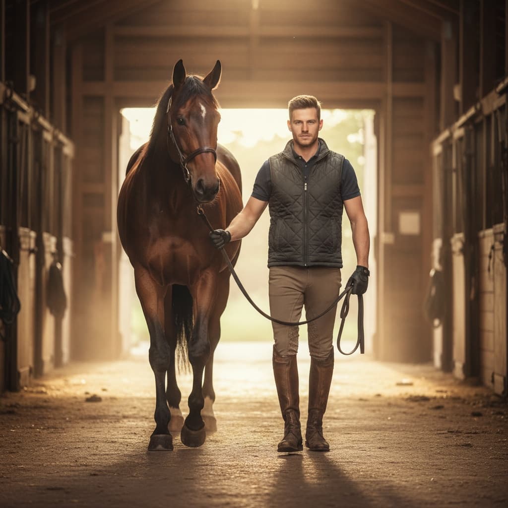 barn aisle walking shot 99782947