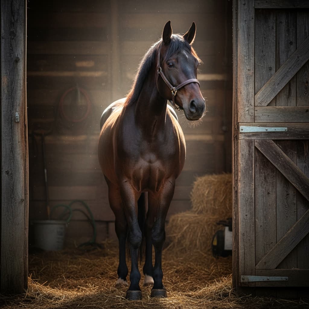 barn door classic portrait 40372426