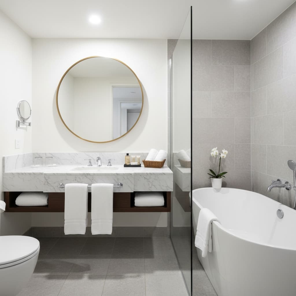 bathroom clean modern 14198349