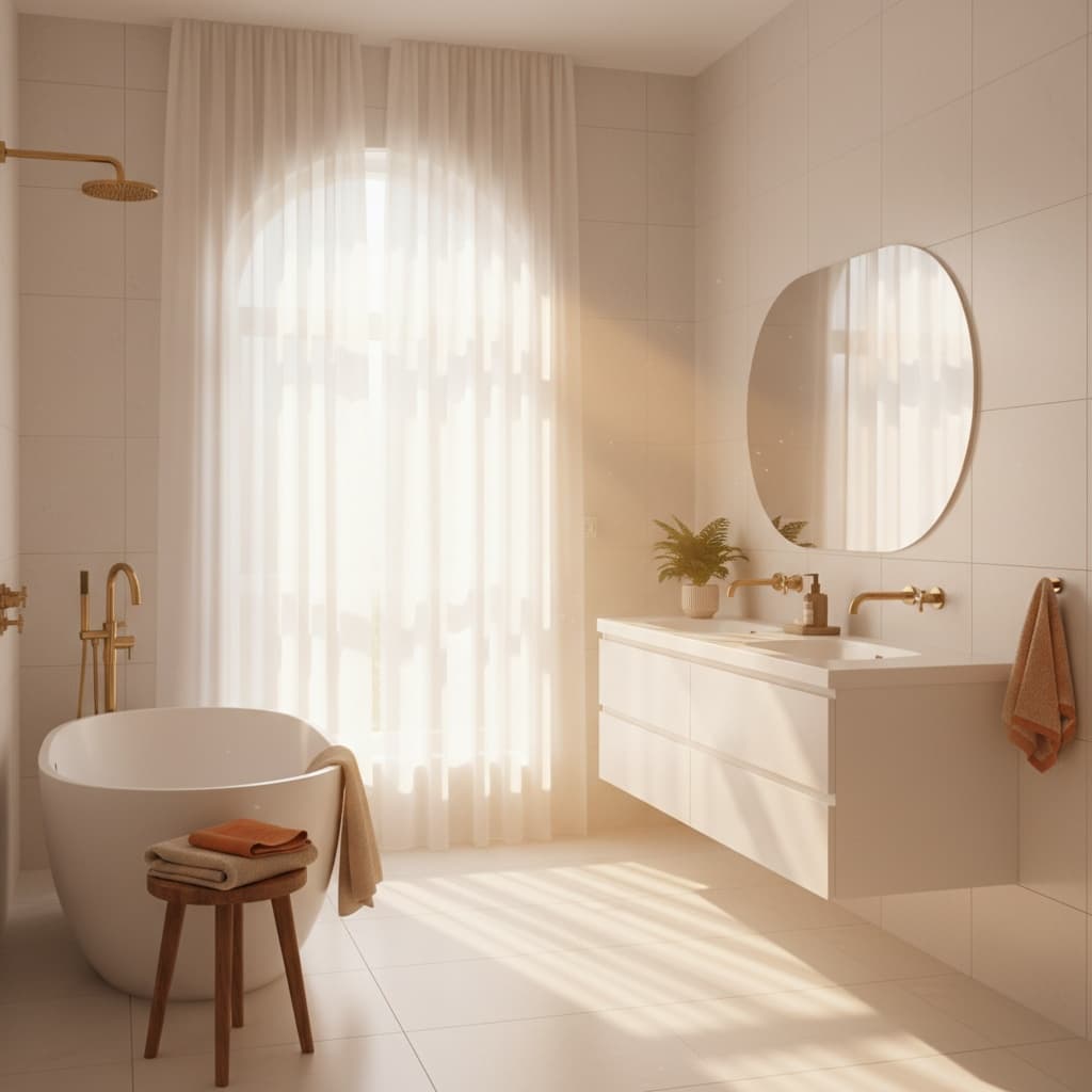 bathroom golden hour 21176062