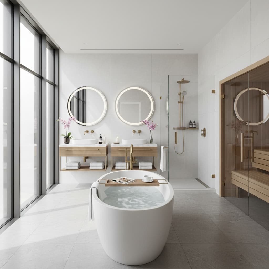 bathroom spa luxury detail 54920970