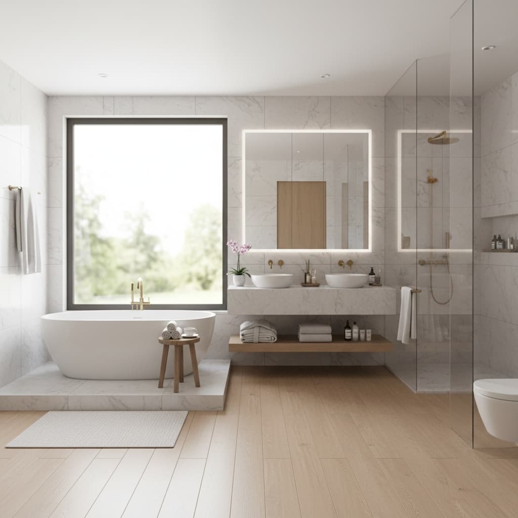 bathroom spa luxury detail 69092190