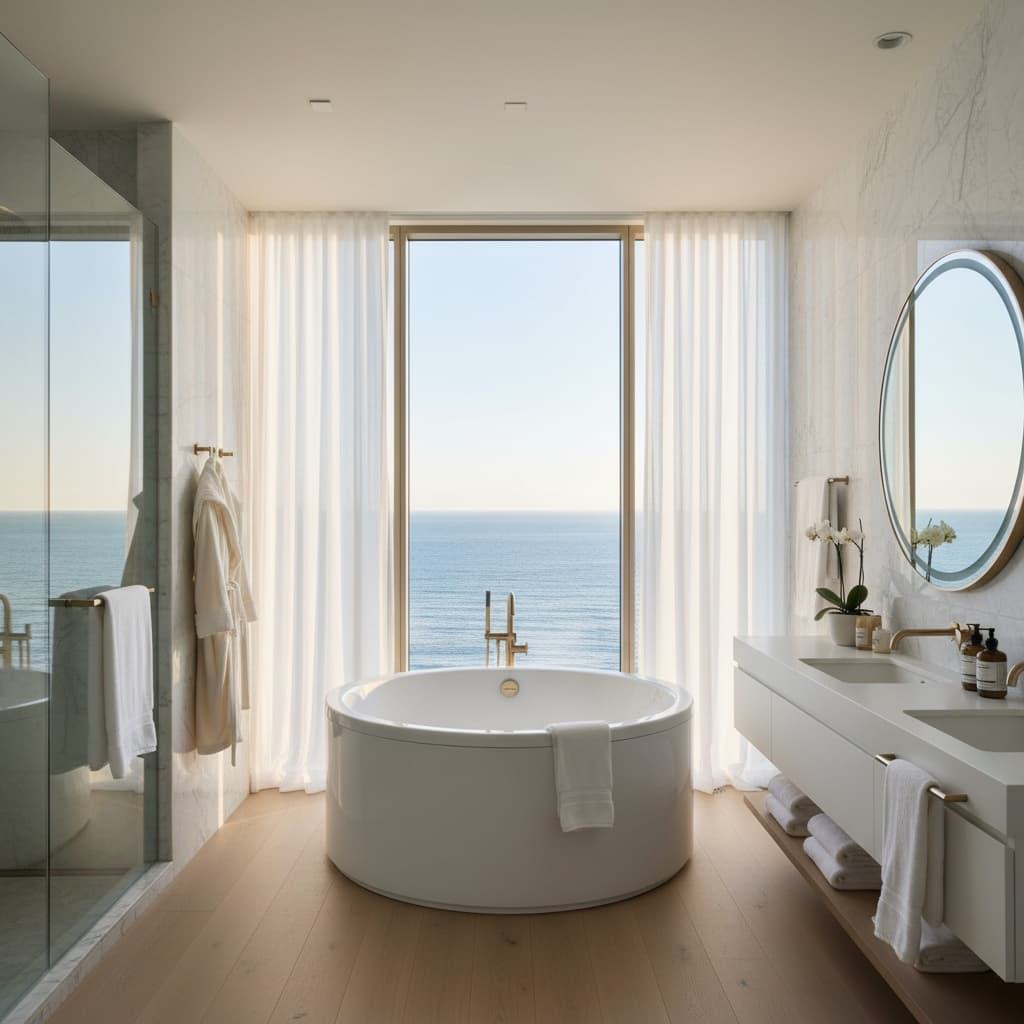 bathroom spa ocean 22692130