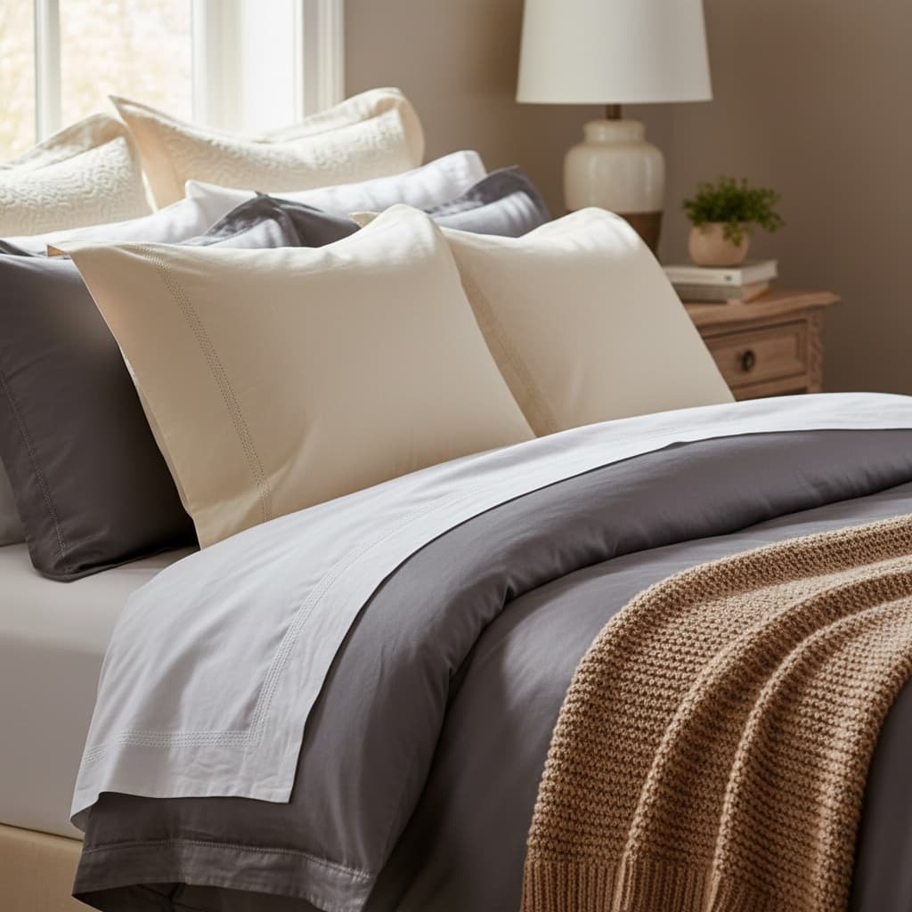 bed close up inviting 67840484