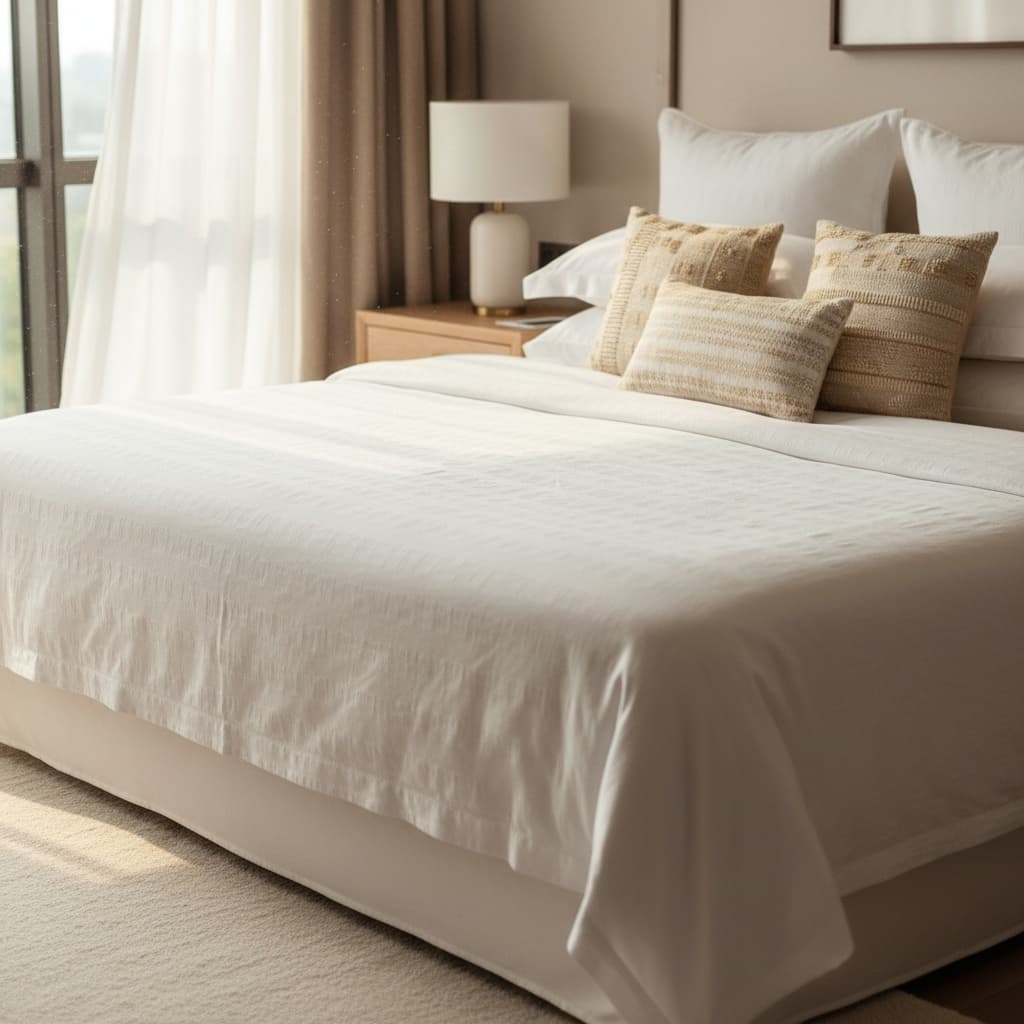 bed hero shot morning 73252237