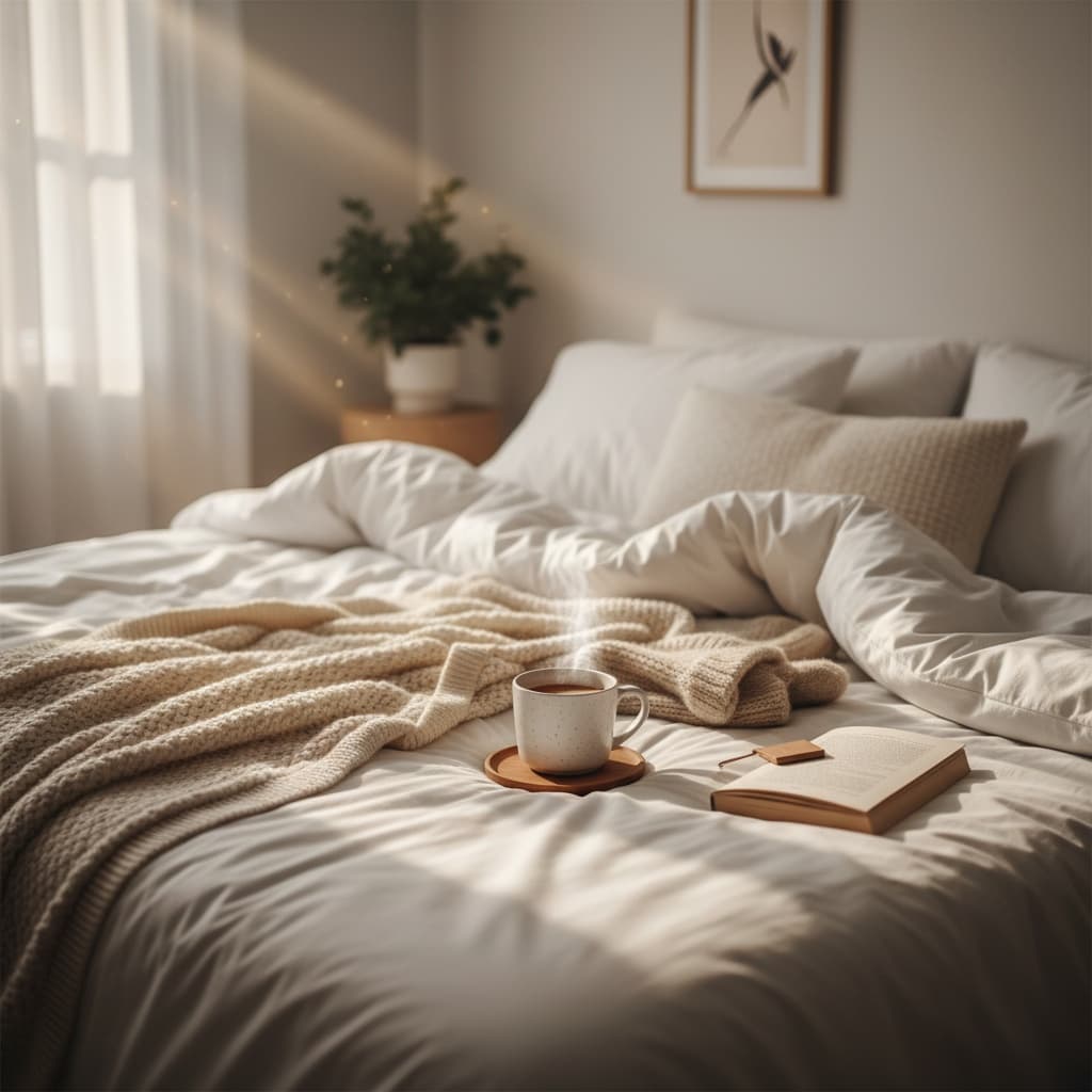 bed morning lifestyle 68457784