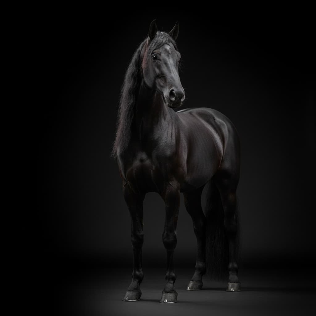 black background studio 77927456