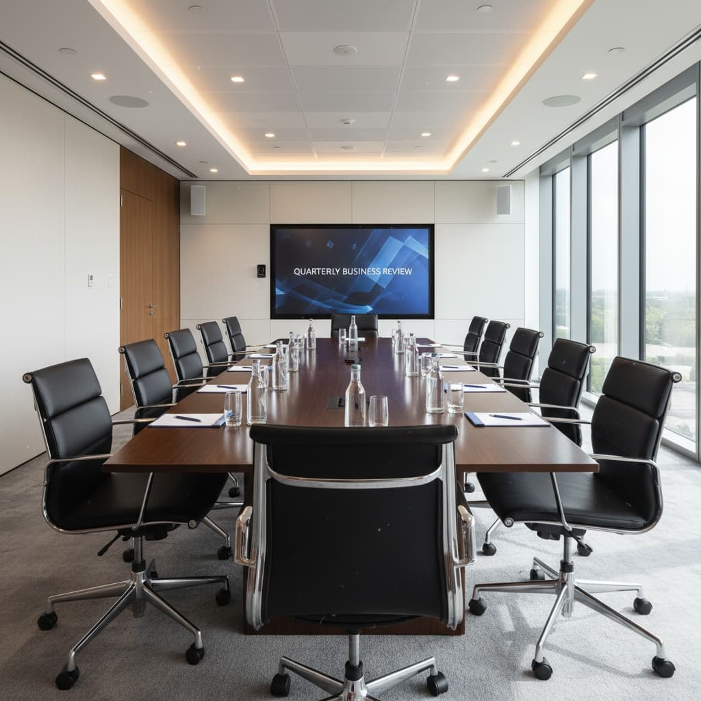 boardroom style setup 17121665
