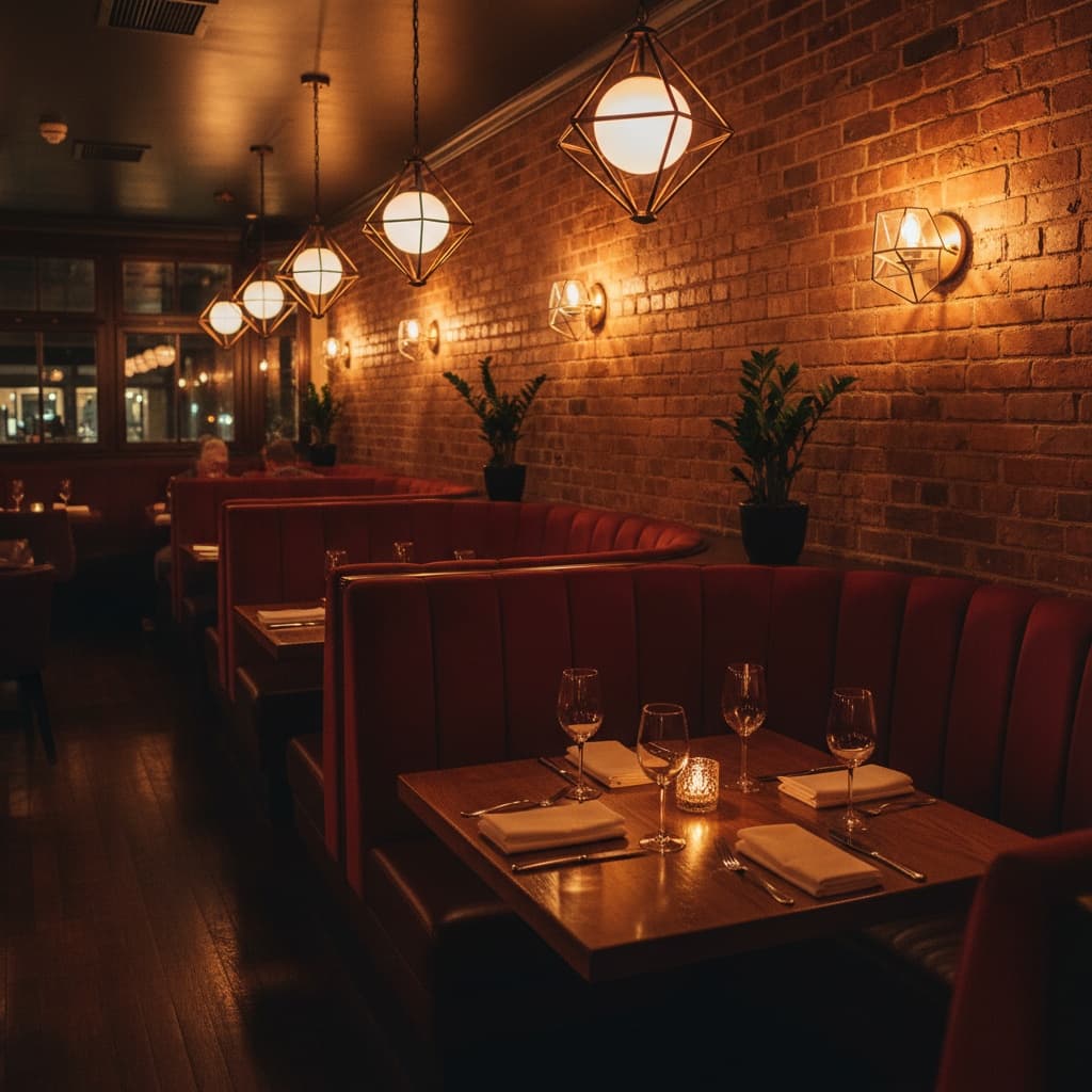 booth evening ambient 79464367