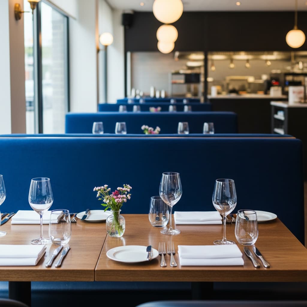 booth full table ready 86905128