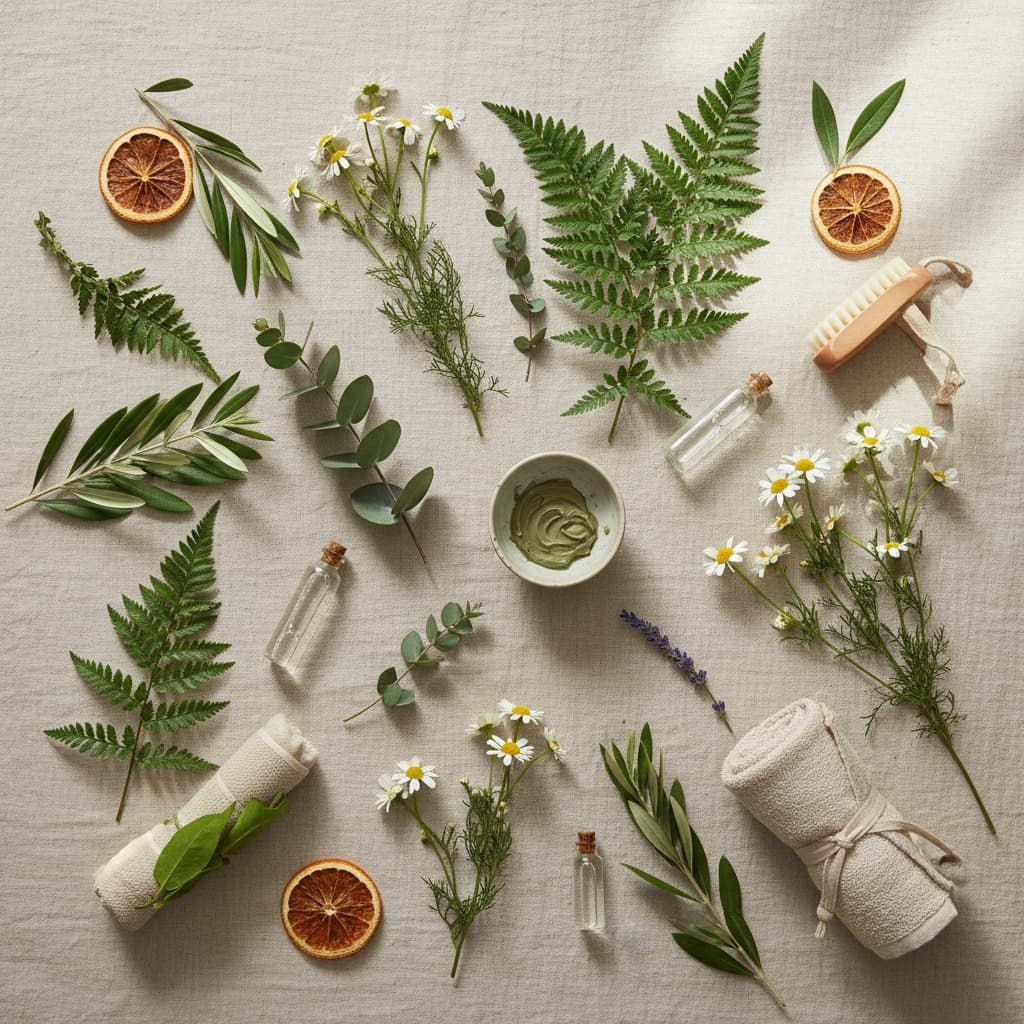 botanical natural elements 97653641