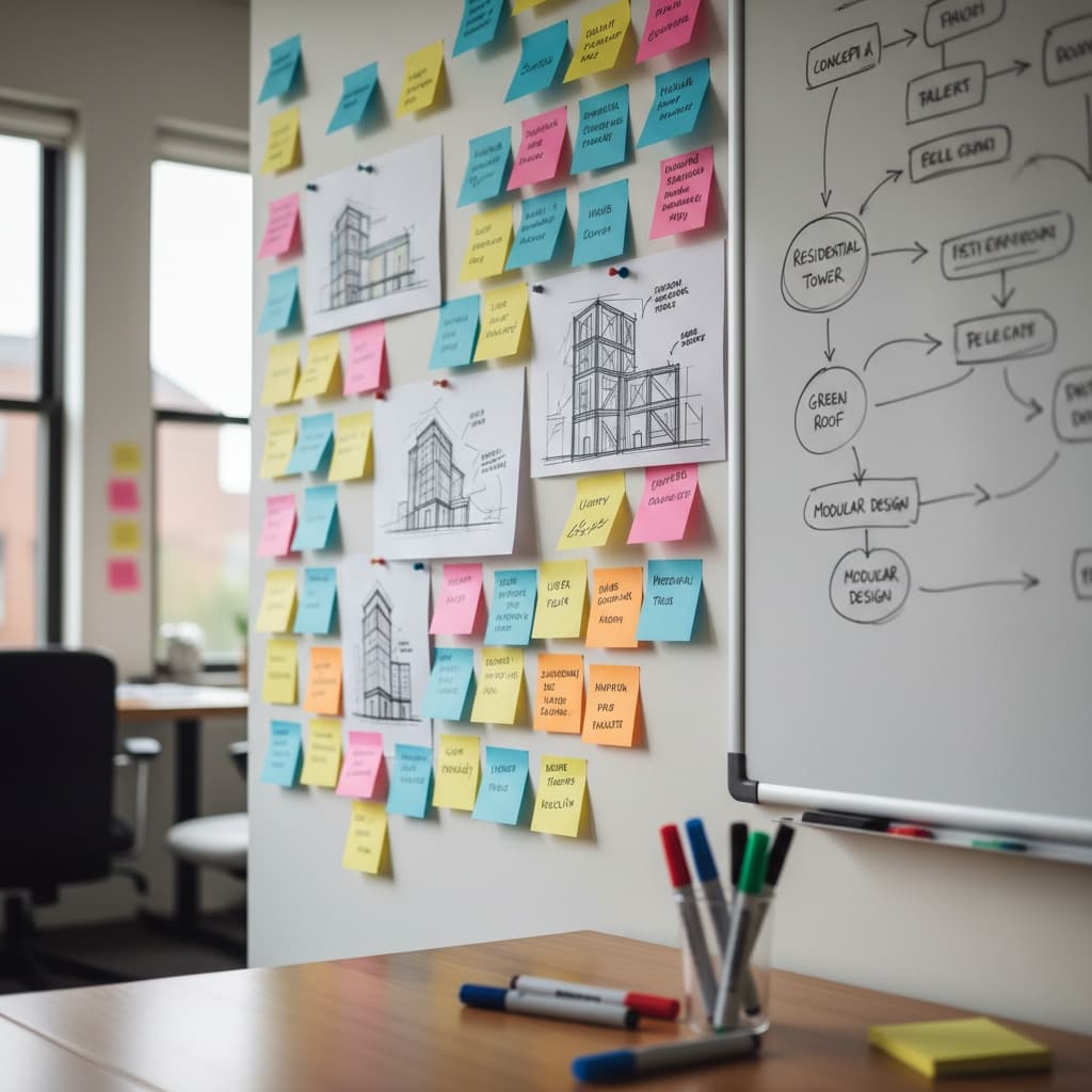 brainstorm wall collaboration 21802884