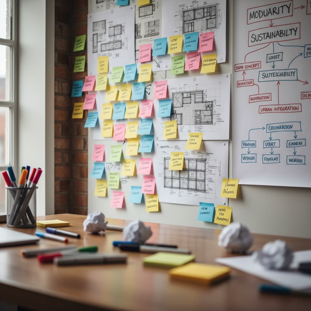brainstorm wall collaboration 75290017