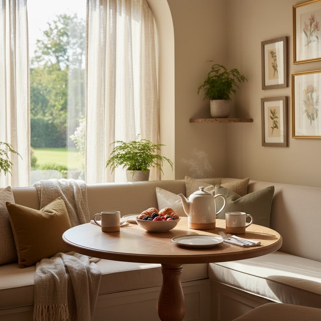 breakfast nook cozy 54229272