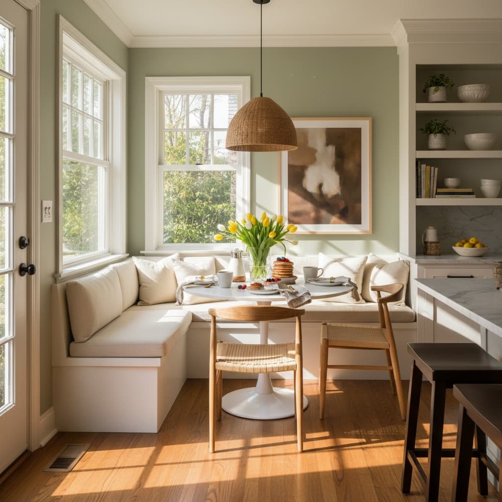 breakfast nook natural light 34939458