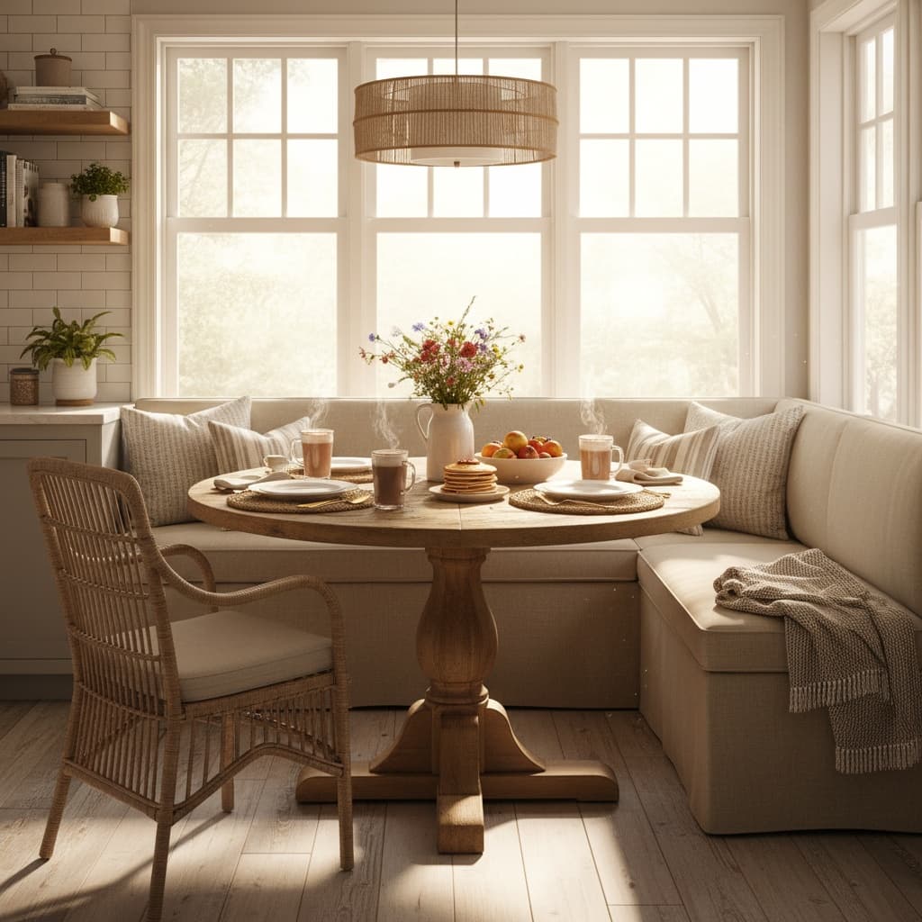 breakfast nook natural light 58959708