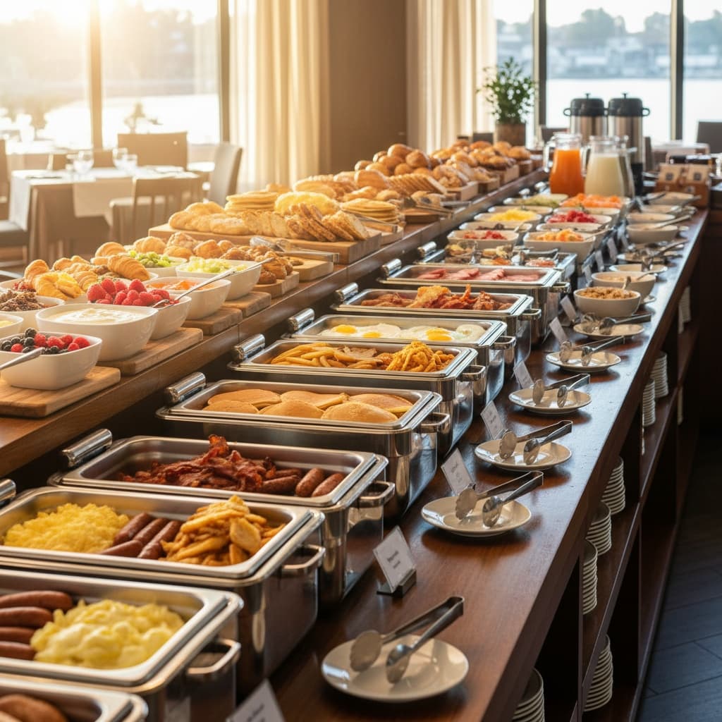 buffet guest perspective 93086127