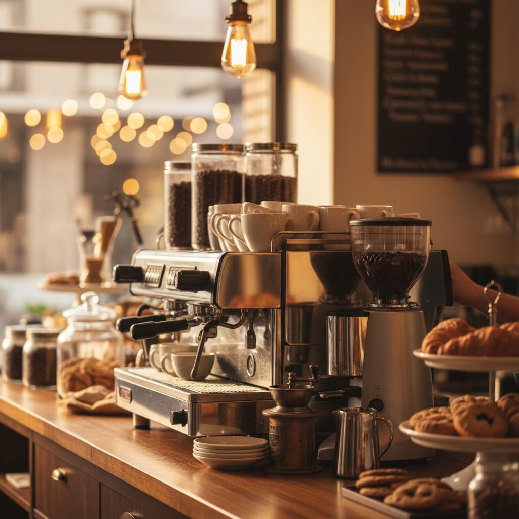 cafe counter interaction 87112700