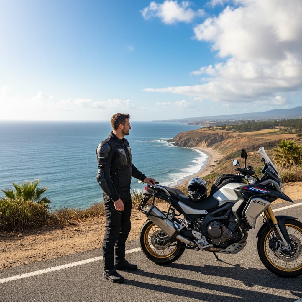 coastal road ocean view 53068096