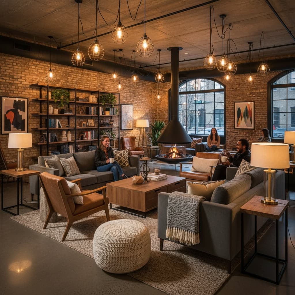 communal lounge area 38228337
