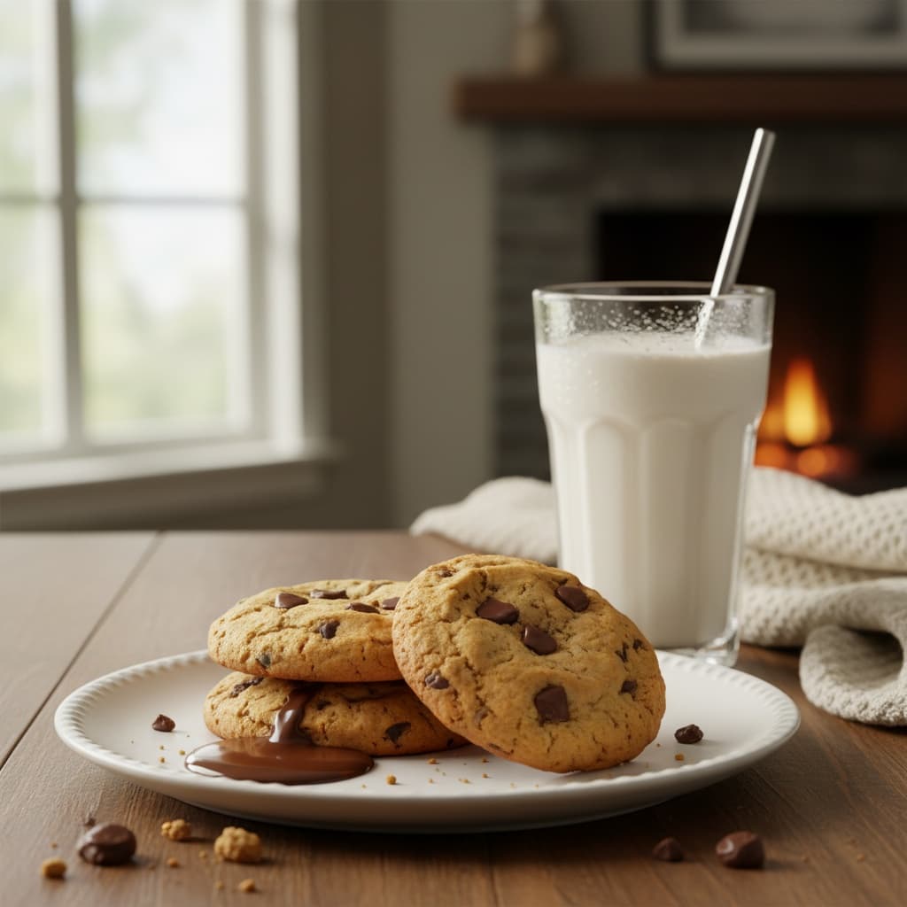 cookies with milk glass 88003260
