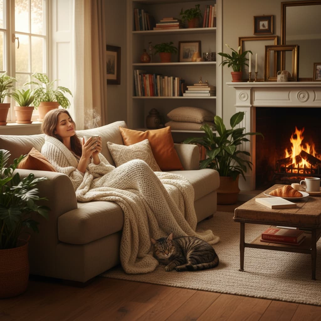 cozy home setting 28859217