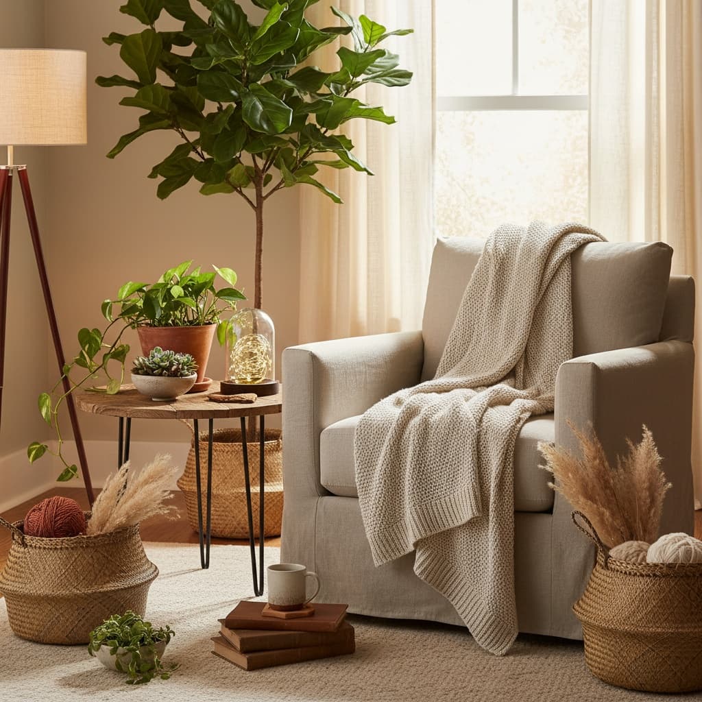 cozy home setting 71847975