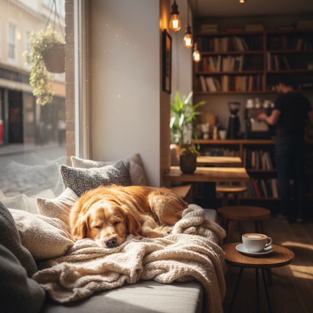 cozy window seat portrait 81841422