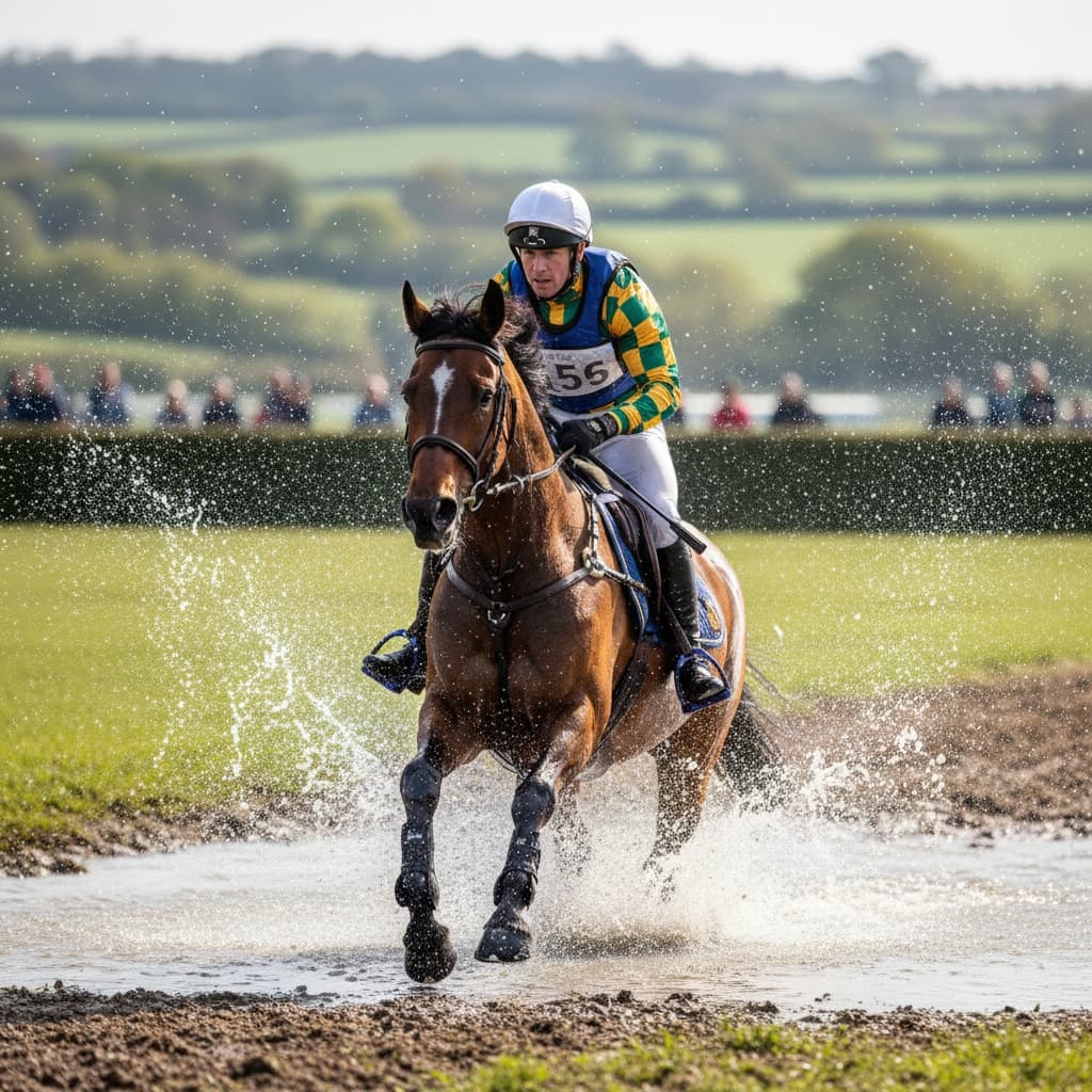 cross country water jump 91388814