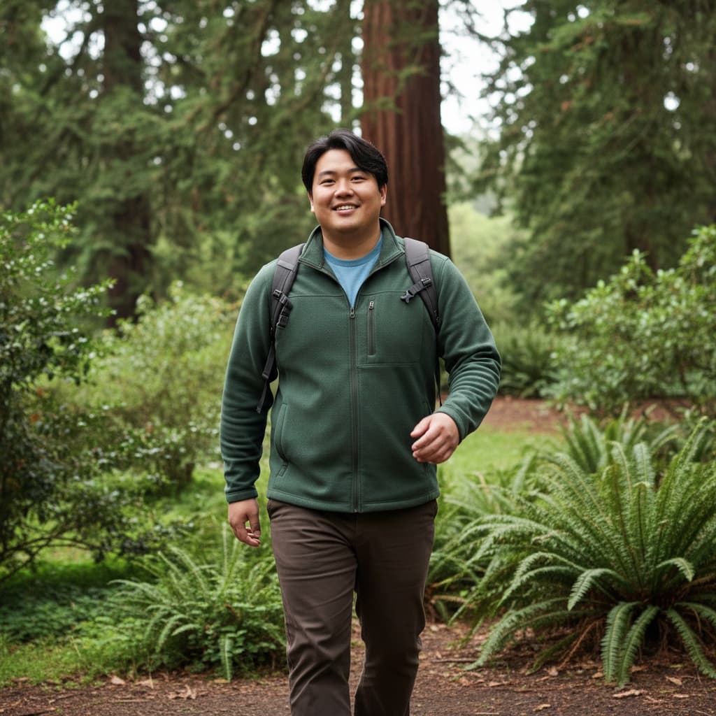 curve asian man golden gate park nature 48509029