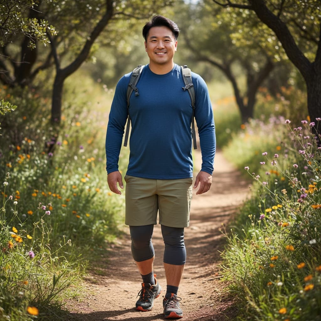 curve asian man outdoor adventure active 89419317
