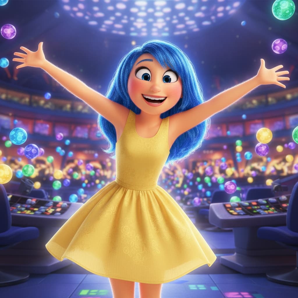 curve asian woman inside out joy character 77003371