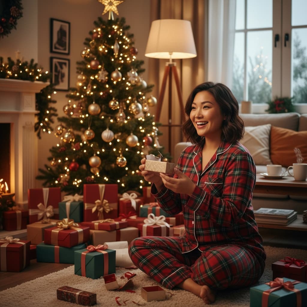 curve asian woman living room presents 65658113