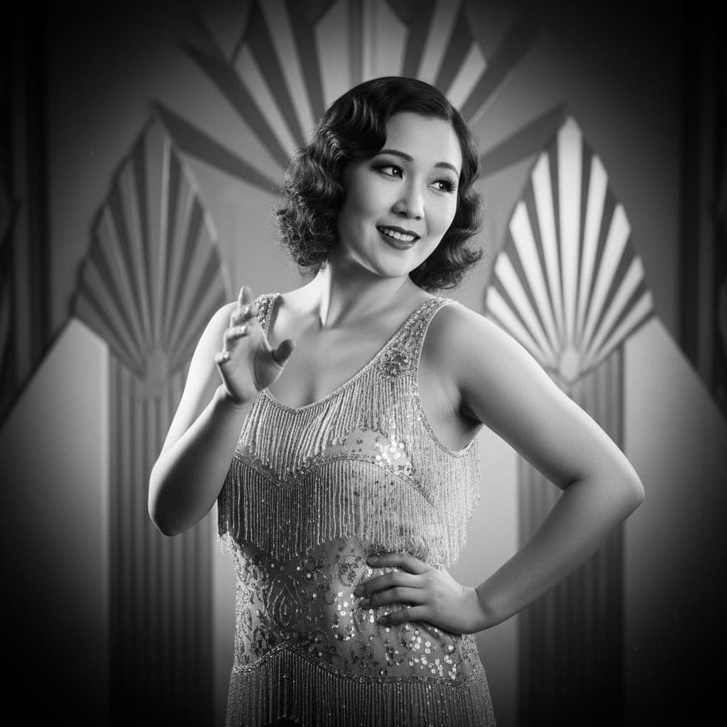 curve asian woman silent film star 46942112