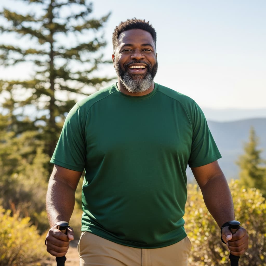curve black man active lifestyle outdoor 70007176
